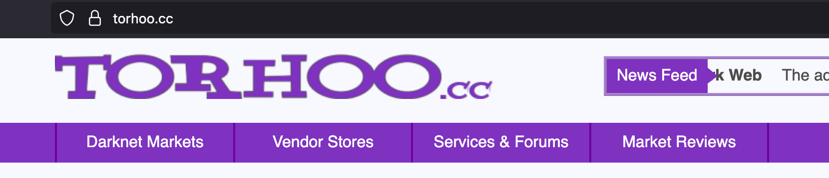 Tor-Hoo url link homepage